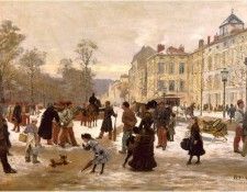 Voirin-LeonJoseph AWintersDay-sj. Voirin, ���� ������