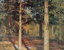 Shishkin Ivan The Sun lit Pines 1886. ,  