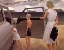 Alex Colville - Family and Rainstorm, De. �������, �����