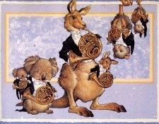 ma Gustafson Animal Orchestra French Horns. , 