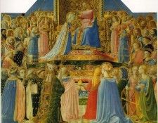 Fra Angelico Coronation of the Virgin Altarpiece from San. ,    F