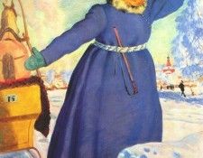 kustodiev a smart driver 1923. ,  (1878-1927)