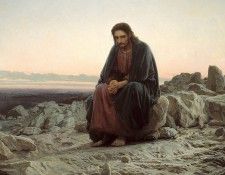    (  ) [Ivan Kramskoy - Christ in the Wilderness]. ,  