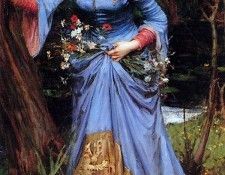 ger-JohnWilliamWaterhouse-Ophelia. ,  