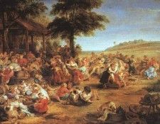 Rubens The Village Fete. ,  