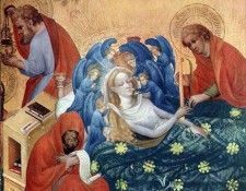 KONRAD von Soest The Death Of Mary. Soest,  