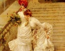 Corcos Vittorio Matteo The Rendezvous. ,  