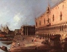 CANALETTO Doge Palace. 