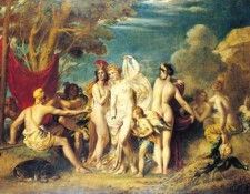 Etty William The Judgement of Paris. , 