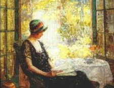 palmer from my studio window 1907. 