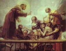 Francisco de Goya - The Miracle of St. Anthony.   ,  