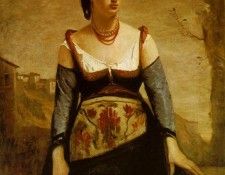Corot Agostina ca 1866, 132.8x97.6 cm, The National Gallery . ����, ���-������-������