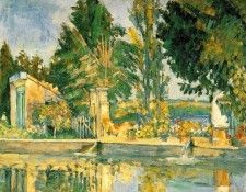 CEZANNE - JAS DE BUFFAN, THE POOL 1876 THE HERMITAGE, ST. (1). , 