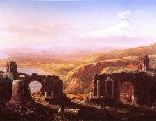 lrs Cole Thomas Mt Edna From Taormina1844. , 