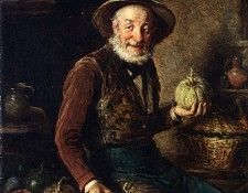 Kern Hermann The Pumpkin Seller. , 