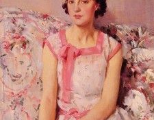 Portrait of Clare Collins. Glehn,  Gabrial 