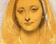 Ingres Mademoiselle Mary de Borderieux. ,   
