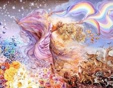 kb Wall Josephine Rainbow Girl2. Стены, Жозефина
