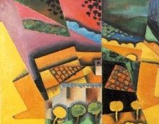 Gris Landscape at Ceret, 1913, 92x60 cm, Moderna Museet, Sto. ����, ����