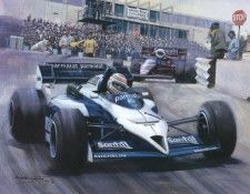 Cma 084 1984 united states gp detroit nelson piquet in brabham. ��� ���