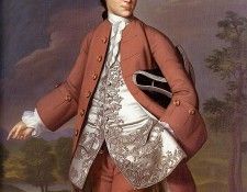 COPLEY - THEODORE ATKINSON, 1757-58, OIL ON CANVAS. ,  