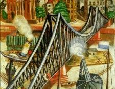 BeckmannMax The iron footbridge 1922 Kunstsammlung Nordrh. , 