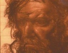 Annigoni Pietro Study for an Apostle. Annigoni, 