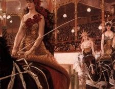 The Ladies of the Cars. Tissot,  