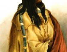 Kb 0025 Woman of The Snake-Tribe KarlBodmer, 1832-33 sqs. ������, ����