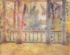 borisov-musatov on the balcony in tarusa 1905. �������-�������, ������ (1870-1905)