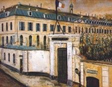 utrillo military hospital 1914. , 