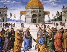 Perugino The Betrothal of the Virgin2. , 