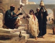 Frederick Goodall   The Song of the Nubian Slave. , 