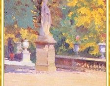 WatkinsSusan SketchofaMonumentattheTuileries-We. , 