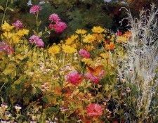 Kathy Anderson - Wildflowers & Butterfly, De. , 