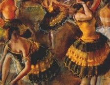 serebryakova ballet dancers in their dressing room 1923. ����������� ������� ���������� (1884-1967)