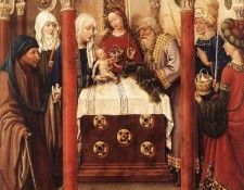 Altarpiece of the Virgin2 WGA. Daret, 