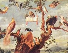 SNYDERS Frans Concert Of Birds 2. , 