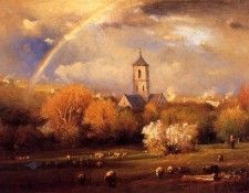 Inness George Etretat Normandy. ������, ������