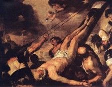 GIORDANO Luca Crucifixion Of St Peter. ��������, ����