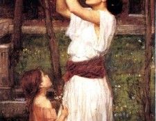 Gathering almond blossoms JW. ���������, ���� ������