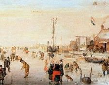 Avercamp Hendrick Merriment on ice Sun. Avercamp, 