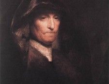 Rembrandt - Portrait of the Artists Mother.    