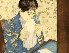 Cassatt Mary The Letter.  