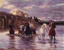 Crossing the River. ,  
