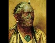 Tamati Waaka Nene 1934 45.5x40.5cm. , 