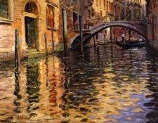 Pont del angelo venice. ������, Louis Aston