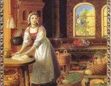 ma Craft KY Baba Yaga and Basilisa the Brave The Tasks. , Kinuko Y