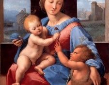 The Garvagh Madonna. Рафаэль