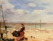 Goenuette Norbert Femme Sur La Plage. Goeneutte �������